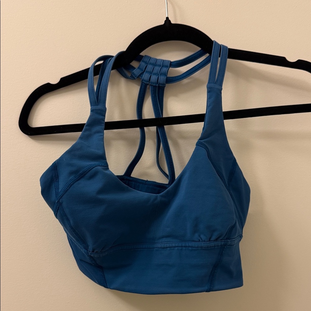 Lululemon Athletica Teal Sports Bra